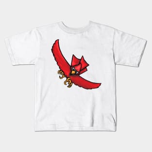 Colorful Cartoon Bird 6 Kids T-Shirt